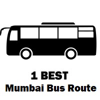 1 Bus route Mumbai R.C.Church to Bandra Reclamation Bus Station