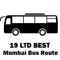 19 LTD Bus route Mumbai Mantralaya to Shivaji Nagar Depot