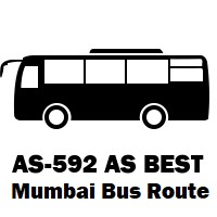 AS-592 AS Bus route Mumbai Vasantrao Naik Chowk / Tardeo to L&T Infotech