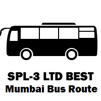 SPL-3 LTD Bus route Mumbai Colaba Bus Station to Mahatma Phule Market