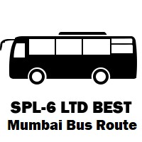 SPL-6 LTD Bus route Mumbai R.C.Church to Ahilyabai Holkar Chowk