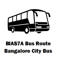 BIAS7A BMTC Bus route Hsr Layout Bda Complex to Bangalore International Airport