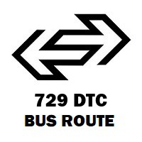 729 DTC Bus Route Mori Gate to Kapashera Border