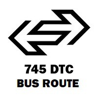 745 DTC Bus Route Daulatpur to Jln Stadium