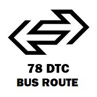 78 DTC Bus Route Inderpuri Jj Colony to Azadpur Terminal