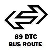 89 DTC Bus Route Keshav Puram Block B 3 to Rk Puram Sector 1
