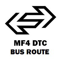 MF4 DTC Bus Route Shahdara to Shivaji Stadium