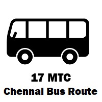 17 Bus route Chennai Broadway to Vadapalani B.S
