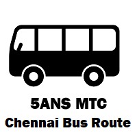 5ANS Bus route Chennai T.Nagar to Tambaram East