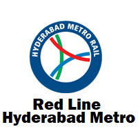 Red line Hyderabad Metro