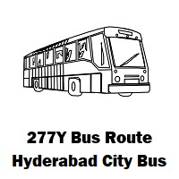 277Y Bus route Hyderabad I S Sadan Complex to Womens College Bus Stop