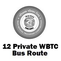 12 Private Bus route Kolkata Raja Bazar to Jhilmil (Salt Lake)