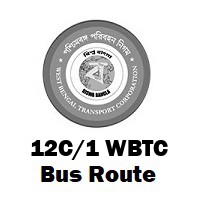 12C/1 Bus route Kolkata Sarsuna to Howrah