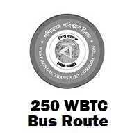 250 Bus route Kolkata Esplanade to Bonogram (Express)