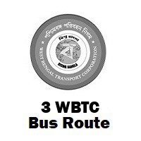 3 Bus route Kolkata Bagbazar to Kidderpur