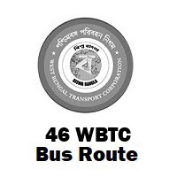 46 Bus route Kolkata Esplanade to Dum Dum Air Port