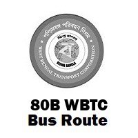 80B Bus route Kolkata Esplanade to Harinavi