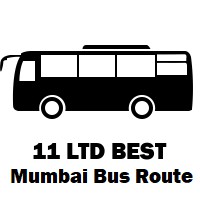 11 LTD Bus route Mumbai Navy Nagar Colaba to Bandra Colony Bus Station