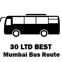30 LTD Bus route Mumbai Mumbai Central Depot to Vikhroli Depot