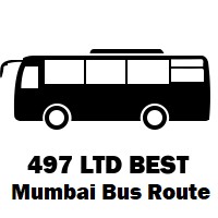 497 LTD Bus route Mumbai Vikhroli Depot to Lokmanya Nagar (Thane)