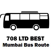 708 LTD Bus route Mumbai Damu Nagar Bus Station to Damu Nagar Bus Station