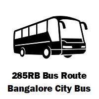 285RB BMTC Bus route K R Market to Kanasawadi