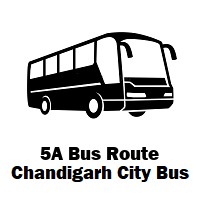 5A CTU Bus route Ramdarbar to 47 Mkt.