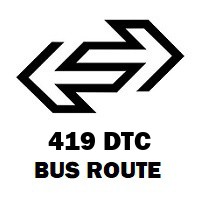 419 DTC Bus Route Ambedkar Nagar Terminal to Old Delhi Railway Station
