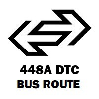 448A DTC Bus Route Pitampura West Enclave to Hamdard Nagar