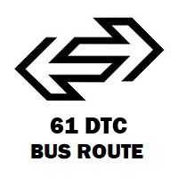 61 DTC Bus Route Gtb Nagar to Jhoroda Village