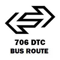 706 DTC Bus Route Rajokri to Mori Gate Terminal