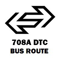 708A DTC Bus Route Peeragarhi Depot to Narela