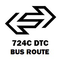 724C DTC Bus Route Kalkaji Dda Flats to Uttam Nagar Terminal