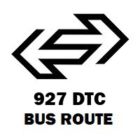 927 DTC Bus Route Inder Lok Metro Station to Bawana