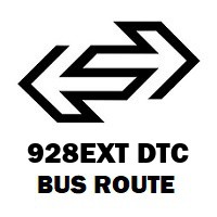 928EXT DTC Bus Route Fatehpuri to Sawda