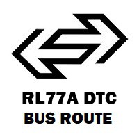 RL77A DTC Bus Route Dwarka Sector 18 B to New Delhi Railway Station Gate No 1