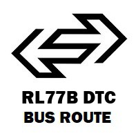 RL77B DTC Bus Route Madhu Vihar to New Delhi Railway Station Gate No 1