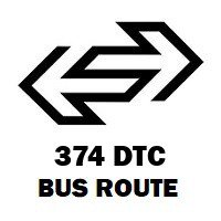 374 DTC Bus Route Nand Nagri Terminal to Nehru Place Terminal