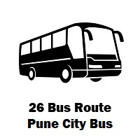 26 Bus Route Pune Stops & Timing - Dhankawadi to Pune Station