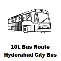 10L Bus route Hyderabad Secunderabad Junction to Kphb Ivth Phase