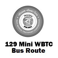129 Mini Bus route Kolkata Rabindranagar to Howrah Station