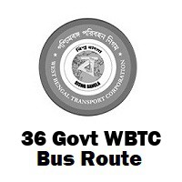 36 Govt Bus route Kolkata Sealdah to Subhas Sarovor